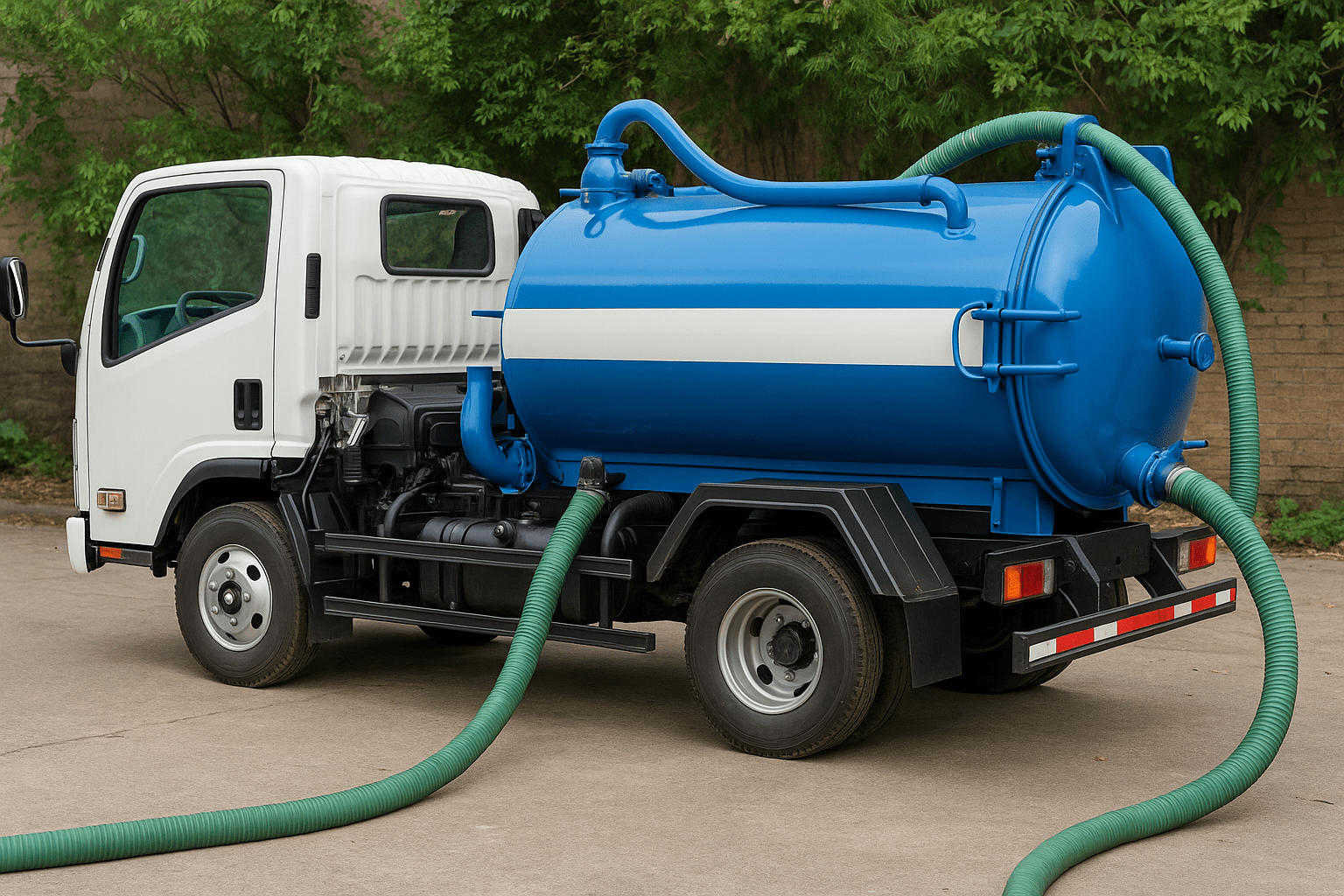 Xe hút bể phốt chuyên dụng